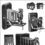 Picture Of Vintage Old Cameras